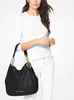 MICHAEL KORS LILLIE Large Hobo Bag aus schwarzem Leder, Produktbild-Vorschau 14