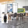 COSTWAY Infoständer A3, Menükartenhalter drehbar, Produktbild-Vorschau 3