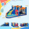 Outsunny Aufblasbare Hüpfburg Wasserpark mit Gebläse Produktbild-Vorschau 10