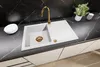 Granitspüle Küchenspüle inkl. Siphon Gold Einbauspüle Produktbild-Vorschau 2