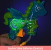 Seifenblasenpistole Einhorn mit Licht - keine Batterien Produktbild-Vorschau 2