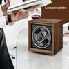 Dřevěný natahovač hodinek Olvy pro automatické hodinky, Náhled obrázku produktu 4