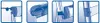 Nobo Classic Libera installazione 1000 x 700 mm Blu, Anteprima dell’immagine prodotto 2