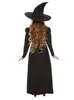 Bruja Malvada - Disfraz de Halloween para niños. Talla: Vista previa de la imagen del producto 3