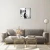 Bilder auf glas - Einteilig - Frau Balkon Straße - 40x40cm Produktbild-Vorschau 7