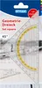Geo-Dreieck / Geometriedreieck / 16cm / mit Griff Produktbild-Vorschau 3