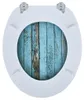 vidaXL WC sedadlo WC sedadlo MDF Wood Design Náhľad obrázku produktu 4