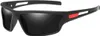 J&W Occhiali da sole sportivi da uomo Shparta Black Glass Anteprima dell’immagine prodotto 7