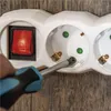 Steckdosenleiste 5 m / 3 Steckdosen / Schalter / weiß / PVC / 1,5 mm2 Voir les images du produit