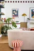 Corolle-Lampe, Stahl, orange, H. 40 cm, G9 Produktbild-Vorschau 3
