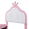 Merax Polsterbett Kinderbett 90x200cm mit Patchwork-Design, Produktbild-Vorschau 8