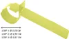 CombiCraft étiquettes à boucle jaunes - 210 x 20 mm - 100 Voir les images du produit 3