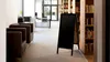 ALLboards Lavagna Nera da Gesso con Cavalletto bifacciale Anteprima dell’immagine prodotto 2