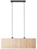 BRILLIANT Pendelleuchte, 2-flammig Wimea braun IP20 E27 52 Produktbild-Vorschau 3