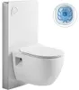 Set completo per WC Modul/Dure - bianco lucido - pulsante Anteprima dell’immagine prodotto 1