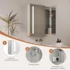 Badezimmer Spiegelschrank mit Beleuchtung Produktbild-Vorschau 6