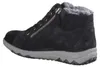 Stivaletti da donna con lacci, modello Teresa, colore nero, Anteprima dell’immagine prodotto 6