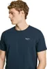 Pepe Jeans Herren KURZARM-T-SHIRT Blau Produktbild-Vorschau 8