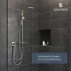 SANTRAS® Duschschlauch aus Kunststoff 1/2" in Chrom - 3m Produktbild-Vorschau 3