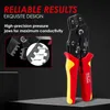 CCLIFE Crimpzange Flachsteckhülsen Crimper Crimpwerkzeuge Produktbild-Vorschau 5