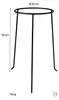 Esschert Design BPH139, support pour plantes, fer, noir, Voir les images du produit 7