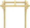 A wooden pergola structure against a white background. Podgląd zdjęcia produktu