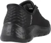 A close-up rear view of a black SKECHERS Go Walk Flex shoe. Produktbild-Vorschau