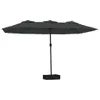 Maison Exclusive - Parasol double avec éclairage LED, Voir les images du produit 2