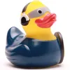 Badeente Diskjockey blau Vinyl 8,5 cm Produktbild-Vorschau 5