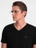 Ombre Clothing Kurzarmhemd für Männer Tabbris schwarz L Produktbild-Vorschau 2