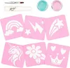 Souza Glitzer Tattoo Set Einhorn Produktbild-Vorschau 2