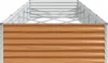 vidaXL Hochbeet Hellbraun 485 x 100 x 36 cm Verzinkter Produktbild-Vorschau 6