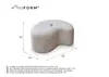 MIUFORM Miuf Pouf - Sitzpouf - 68x64cm - Salbei - Fußablage Produktbild-Vorschau 4