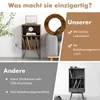 Stojan na gramofón COSTWAY, 3-úrovňový stojan na gramofón s Náhľad obrázku produktu 6