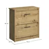 Kondela Schuhschrank (Schuhschrank) Airon 2K – Produktbild-Vorschau 2