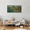 Italienischer Leinwand Leinwandbild - Field with Wheat Produktbild-Vorschau 2
