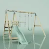 OutdoorToys Schaukel Blaumeise aus Holz in Grün Mintgrün Produktbild-Vorschau 4