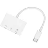 Sdoppiatore per cuffie, 3 in 1, trasferimento da USB a C, Anteprima dell’immagine prodotto 2