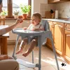 Seggiolone per bambini Malplay, 2 in 1, con vassoio Anteprima dell’immagine prodotto 10