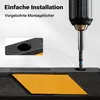Wiltec blokada koła 90 x 15 x 10 cm, 2x gumowa pomoc Podgląd zdjęcia produktu 15