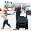 COSTWAY Kinderwagen, reisbuggy met ligfunctie, kinderbuggy Productafbeelding-voorbeeld 6