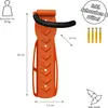 4 x WELLGRO Wand Fahrradhalter - Stahl Fahrrad Produktbild-Vorschau 4