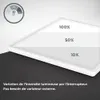 B.K.Licht Plafonnier LED dimmable ultra plat 42x42 cm carré Voir les images du produit 3