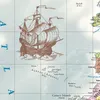 Politický svet - štylizovaná nástenná mapa Anglická verzia, Náhľad obrázku produktu 4