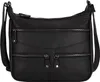 Damen Tasche Schultertasche Umhängetasche Leder Optik Produktbild-Vorschau 3