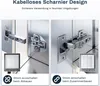 SONNI Aluminium LED Spiegelschrank mit Taktile-Schalter & Produktbild-Vorschau 9