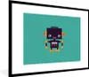 MuchoWow® Gerahmtes Poster Roboter - Gesicht - Antenne - Produktbild-Vorschau 1