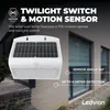 Ledvion Moderne Solar LED Wandlampe sensor 8W Warmweiß IP65 Produktbild-Vorschau 4