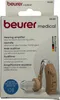 The image shows the retail packaging of a Beurer HA 20 hearing amplifier. Produktbild-Vorschau