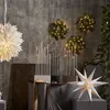 Gwiazda wisząca biała 3D Led ALICE 57 cm na baterie Podgląd zdjęcia produktu 22